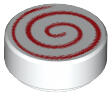 LEGO® Placă netedă rotundă 1 X 1 decorată - acadea (6037277)