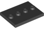 LEGO® Placă 4 X 3 modificată studuri centrale (6076678)