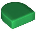 LEGO® Placa neteda 1 X 1 jumatate (6174154)