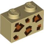 LEGO® Cărămidă 1 X 2 decorată (6289308)