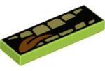LEGO® Placă netedă 1 X 3 decorată(dinţi şi limbă) (6238278)