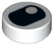 LEGO® Placă netedă rotundă 1 X 1 decorată - ochi (6173629)