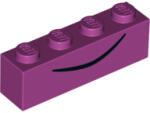 LEGO® Cărămidă 4 X 1 decorată (6261611)