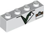 LEGO® Cărămidă 1 X 4 decorată (6230550)