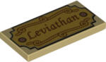 LEGO® Placă netedă 4 X 1 decorată - Leviathan (6228904)