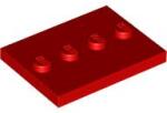 LEGO® Placă 3 X 4 modificată studuri centrale (6250570)
