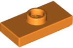LEGO® Placa neteda modificata 2 X 1 knob (6092599)