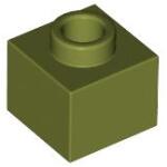 LEGO® Cărămidă modificată 1 x 1 x 2/3 găurită (6382541)