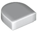 LEGO® Placa neteda 1 X 1 jumatate (6131655)