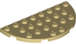 LEGO® Placa 8 X 4 rotunjita dublu (6123812)