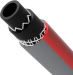  vartco víztömlő 1/2" 20m 6rétegű szürke/bordó professional plus