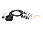 ATEN KVM switch Aten USB HDMI 2PORT/CS22H CS22H (timbru verde 0.8 lei) (CS22H)