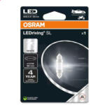 OSRAM LEDriving SL C5W 36mm 12V 0.6W 6000K LED - 6418DWP-1BL
