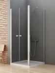 NEW TRENDY New Soleo zuhanykabin 100x90 cm négyszögletes króm fényes/átlátszó üveg D-0145A/D-0093B (D0145A/D0093B)