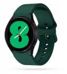 Samsung Galaxy Watch FE okosóra szíj - zöld szilikon szíj - tokgalaxis