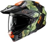 HJC Cască de motocicletă rabatabilă HJC i80 Roki MC47SF verde-negru (HJC197847)