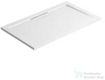 becrisa VALENTIA 80x150 cm-es (A oldal x B oldal, lásd műszaki rajz) zuhanytálca sima felülettel, blanco VAL06L80X150 (VAL06L80X150)