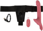 You2Toys - felcsatolható vibrátor szett (piros) (54051220000) - padlizsan