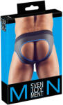 Svenjoyment - nyitott jock alsó (fekete-kék) (21202164721)