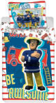 Mattel Sam a tűzoltó Awesome ágyneműhuzat Wake Up 140×200cm, 70×90 cm Nr1