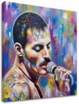  Kép FREDDIE MERCURY - Legenda a reflektorfényben | 100% eredeti akril festett kép