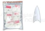 MoonbasaNails Műköröm Nail tip csomag 500db #002-W Stiletto - fehér