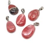 R. M. ékszer 20/25mm Rodokrozit csepp medál (056548)