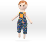 Takoy Baba fiú - Szabásminta panel pamutból