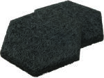 FIBROTECH АКУСТИЧНИ СТЕННИ ПАНЕЛИ HEXAGON 25x289x250мм ЧЕРЕН (2132448)