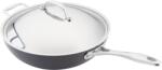 Stellar Tigaie wok Stellar-Hard Anodized, aluminiu, 55x30x16.5 cm, negru argintiu (HO-S678)