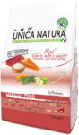 Unica Natura Hrana uscata pentru caini talie mica Unica Natura, cu Cerb, orez si morcovi, 2, 5kg