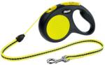 flexi Lesa Flexi New Neon, cu Snur, marimea S, 5 m/12 kg, Galben