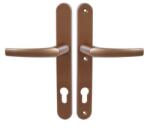 Mistral bejárati kilincs bronz, antik színben - 164DOSE84261, kilinccsel , Balos , 92 , Cilinderlyukas , Barna , Egybe cimkés