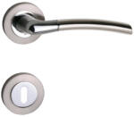  Vesta króm-inox nikkel rozettás kilincs A1210E17K1SNPC, Kulcslyukas , Króm , Rozettás