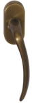  Raffaella súrolt bronz félkilincs, Jobbos kilincs , Súrolt bronz , Hetes