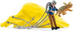 Schleich Dinosaurs 41471 Dinosaurs Parachute Rescue (41471) - pcone Figurina