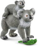 Schleich Wild Life 42566 Koala Mother with Baby (42566) - pcone Figurina