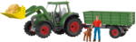 Schleich Farm World tractor with trailer, toy vehicle (42608) Figurina
