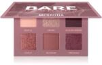 Mesauda Milano Bare Harmony szemhéjfesték paletta árnyalat 201 Tender Mauve 6x1 g