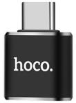 hoco. C típusú adapter USB Hoco-hoz, UA5 alumínium, töltés és átvitel, fekete (HOC0031)