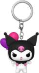 Funko Breloc Funko Pocket POP! Animation: Sanrio - Kuromi (Balloons) (096205)