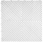 SwissDeck Műhelypadló - SwissDeck RibDeck Classic 33, 3 x 33, 3 cm - Arctic White (RDC-AW)