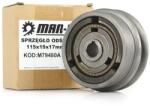  MAR-POL röpsúlyos kuplung 19 mm tengelyfurat 17 mm ékszíjpálya 115 mm átmérő 1 ékszíj M79480A (M79480A)