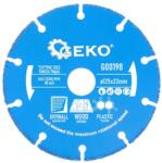 GEKO volfrám-karbid körfűrészlap körfűrész tárcsa vágótárcsa fa/műanyag/gipszkartonhoz 125x22, 2mm G0 (G00198)