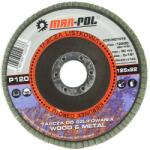 MAR-POL lamellás csiszolókorong 125x22, 2 mm P120 M07978 (M07978)