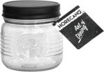 Horecano OLD FASHIONED-Буркан с метална винтова ЧЕРНА капачка 250ml (212957-BL-SS4) (0103254)