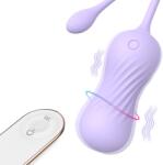 SESSO Ou vibrator Twist Egg Remote Purple