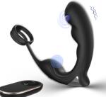 SESSO Stimulator prostata Noel Remote Black Vibrator