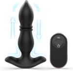 SESSO Vibrator Thrust Piercing Duke Remote Black Vibrator