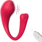 SESSO Vibrator Mini Whale Remote Red